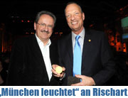 Medaille „München leuchtet” in Gold für Gerhard Müller-Rischart am 20.12.2008 (Foto. Ingrid Grossmann)